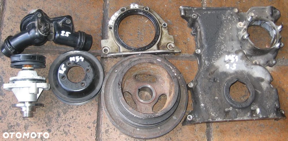 termostat obudowa rozrządu koło pasowe BMW M54 2.5 E46 E39 - 6