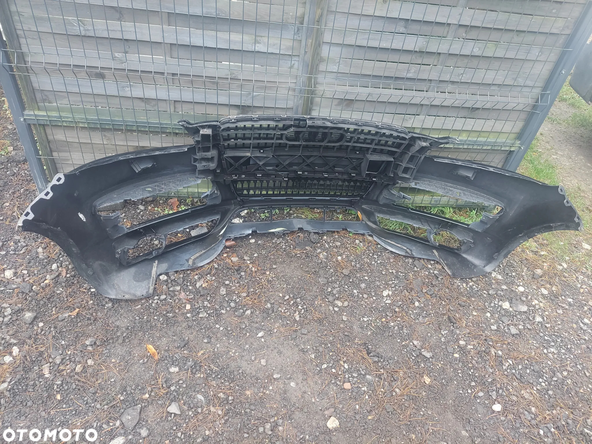 Audi q7 4l0 s line przed liftem zderzak przód grill - 5