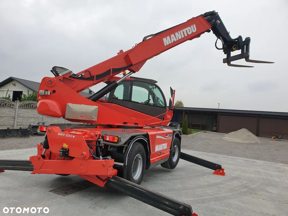 Manitou MRT Roto 2150+Privilege kosz/wciągarka/widły/pilot sprowadzona piękny stan - 27