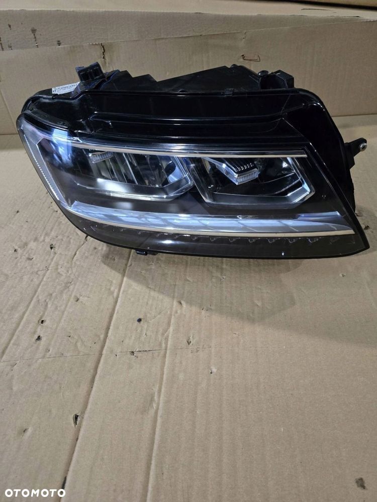 lampa prawa przód reflektor full led vw tiguan ii 5nb941036e kompletna - 1