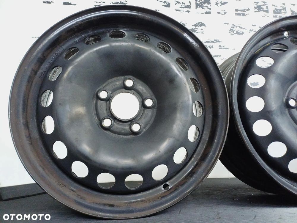 felgi stalowe 5x100 15 Volkswagen Polo VI V IV FOX S616 - 2