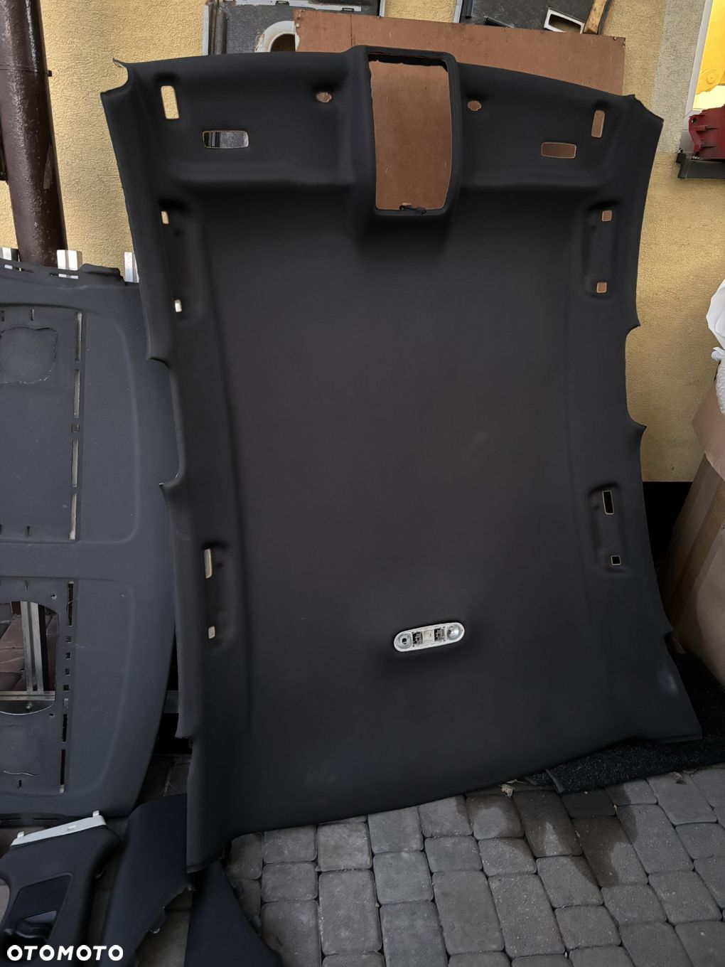 Podsufitka czarna  sufit s-line sedan kompletna Audi A6 C7 - 1
