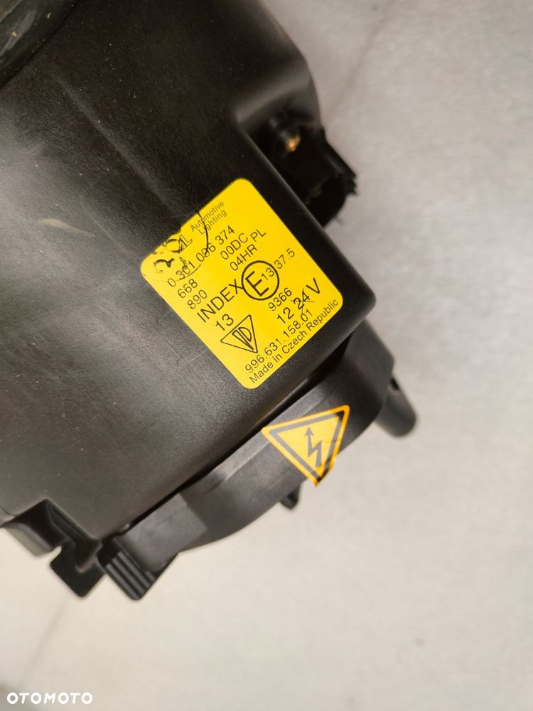 porsche boxster xenon lampa prawy przód 99663115801 - 2