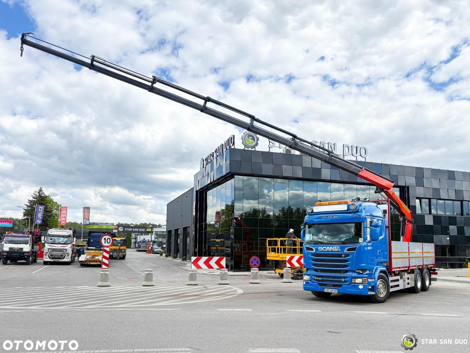 Scania R730 6X4 PALFINGER PK 33002 EH HDS Żuraw Crane - 1