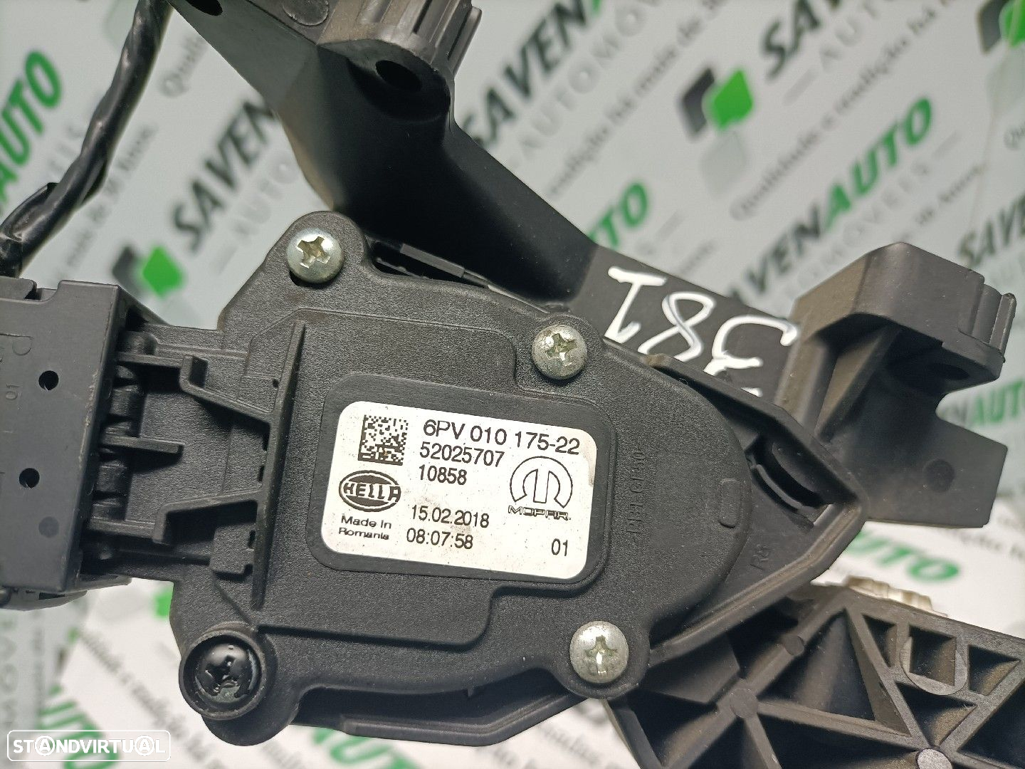 Pedal Acelerador / Acelarador / Potenciómetro Fiat Tipo Hatchback (356 - 4