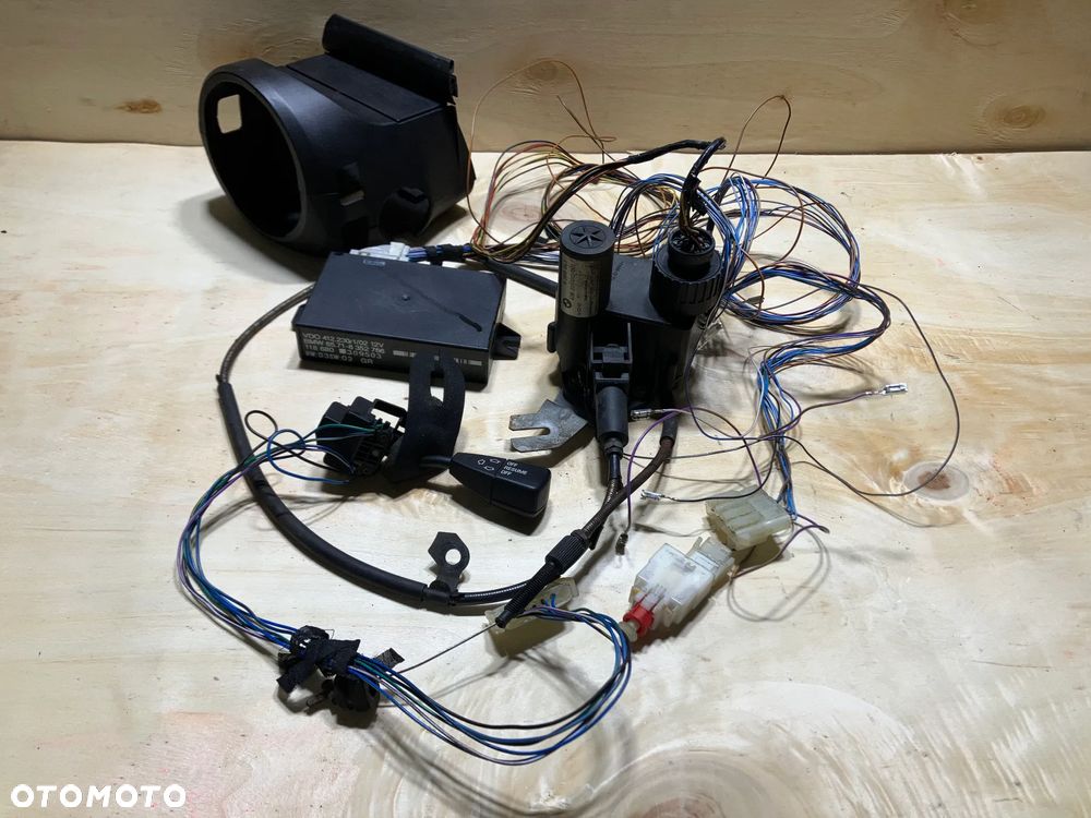 KOMPLETNY TEMPOMAT BMW E36 M52 2.0 2.5 2.8 DO DOPOSAŻENIA DOŁOŻENIA SILNICZEK MODUŁ WIĄZKA MANETKA TEMPOMATU CZUJNIK 8352766 8360043 ZESTAW PO PIN RARYTAS - 1