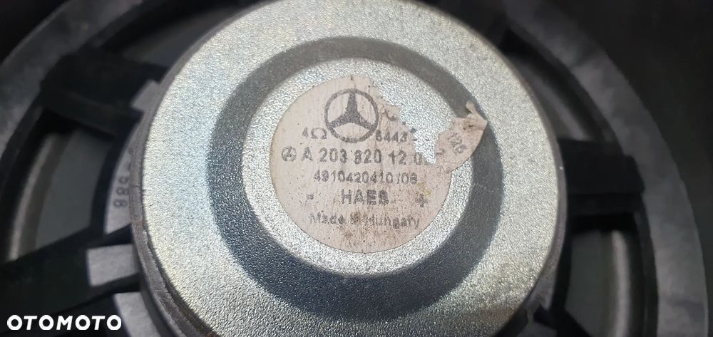 Głośnik oryginał prawy lewy przód przedni Mercedes W203 A2038201202 - 4