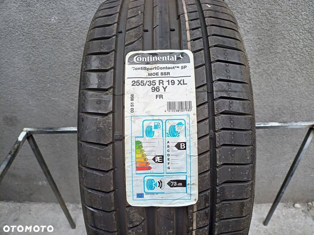 255/35R19 Continental ContiSportContact 5P opona lato nowa - 1