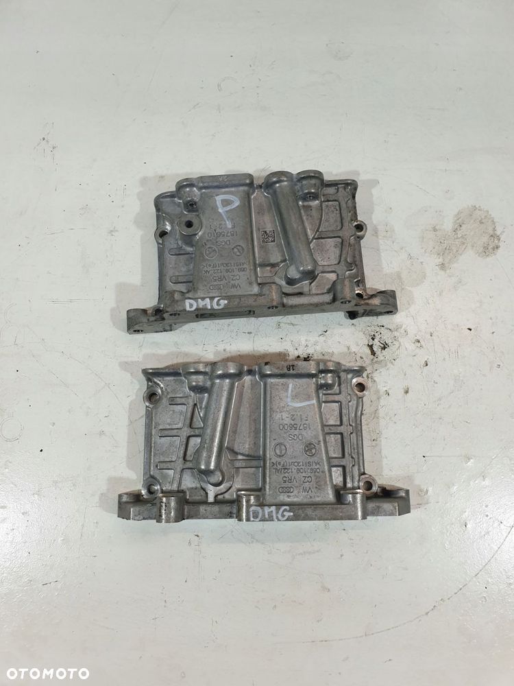 obudowa rozrządu prawa lewa 059109122al audi a6 c8 a7 vw 3.0tdi - 8