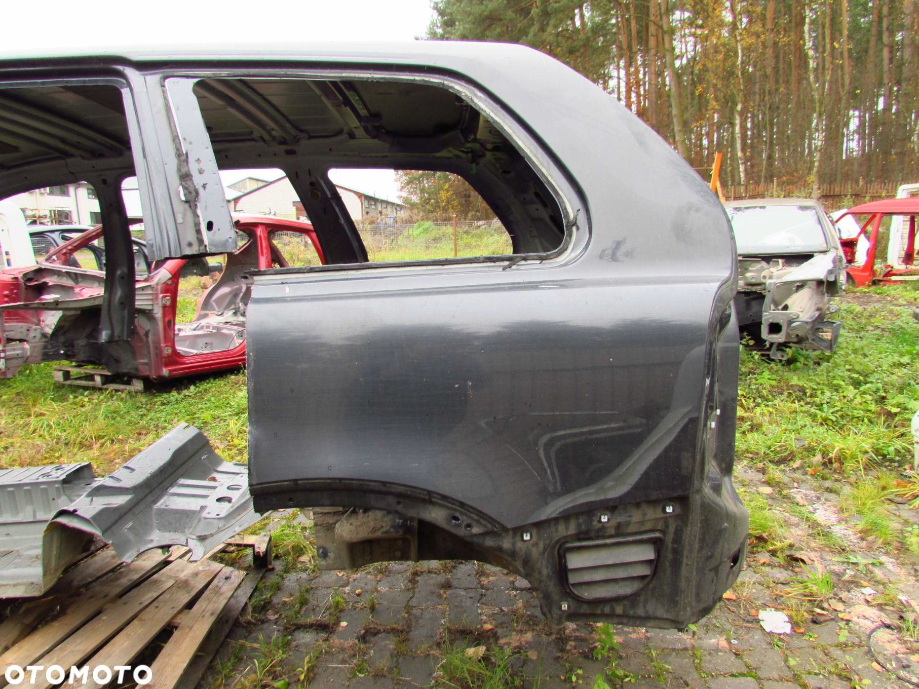 VOLVO XC90 02-14 492-46 PAS TYLNY SCIANA CWIARTKA DUPA POMORSKIE - 6