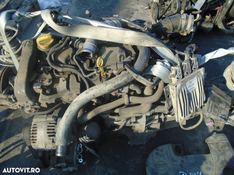 Motor Nissan Note 1.5 DCI E4 din 2006 fara anexe - 1