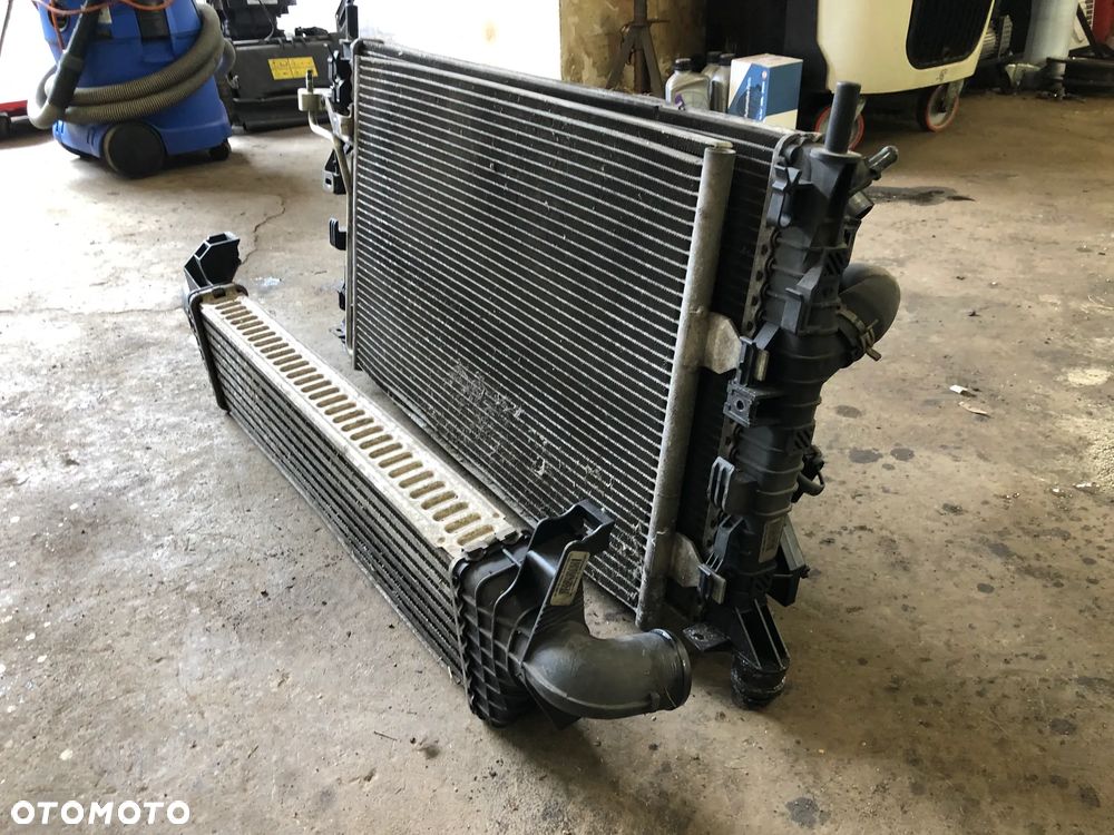 R-502 Komplet Chłodnic Wentylator Intercooler 3M5H8005TL Volvo V50 1,6 Diesel - Wysyłka - 3
