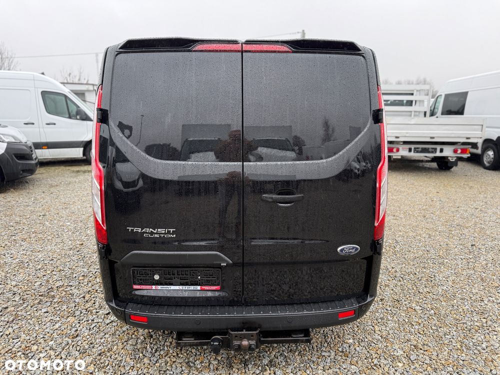 Ford TRANSIT CUSTOM BLACK EDITION L2H1/2xBoczne drzwi/Automat/Bi-Xenon/Navi/Klima/Kamera/Grzane fotele/PDC przód i tył/Grzana szyba/Hak/Bagażnik - 6