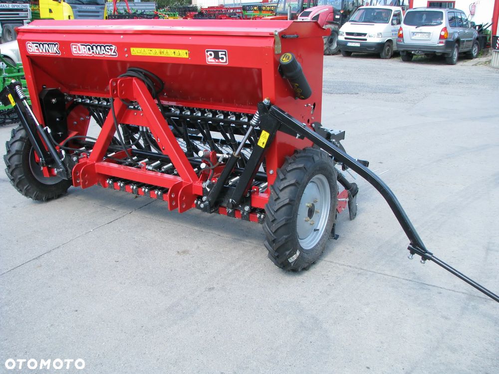 Meprozet Siewnik talerzowy, stopkowy-redlicowy, SR25/SRT25, SR27/SRT27, SR30/SRT30, S107, S107T, poplonów S119, nabudowany SNT30 agregat uprawowo siewny Euro-Masz, Akpil, Agro-Masz - 22