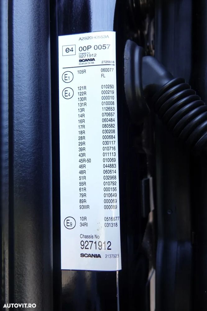 Scania S 500 / ADR FL / RETARDER / I-PARK COOL / TV / JANTE DIN ALIAJ / EURO 6 - 35
