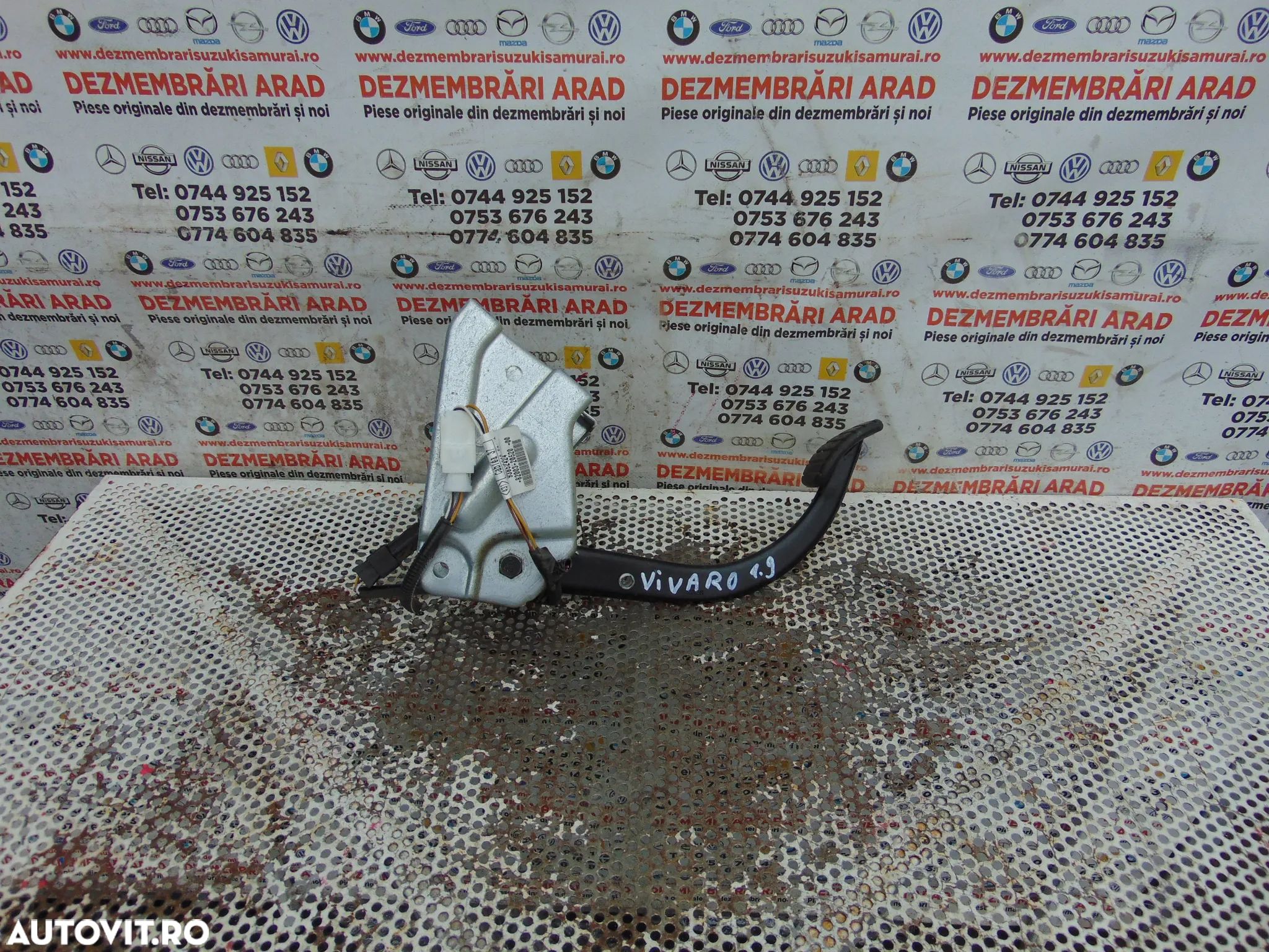 Pedala frana Opel Vivaro 2002-2014 Renault Trafic cod 8200320520 - 1