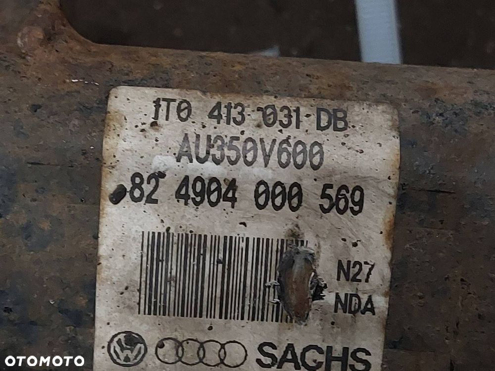 AMORTYZATORY SPRĘŻYNY OBNIŻAJĄCE ZWROTNICE PRZÓD AUDI A3 8P 2.0 TDI EIBACH - 4