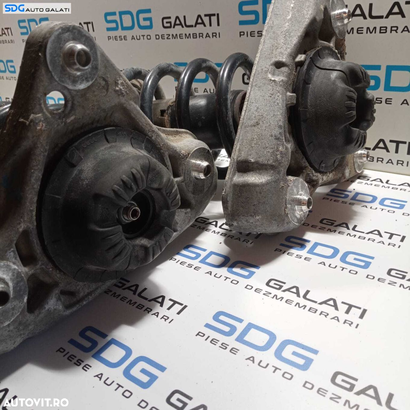 Set Amortizoare Fata Stanga Dreapta Complete cu Arcuri si Flanse Audi A4 B6 1.9 TDI 2001 - 2005 Cod 8E0413031CB [2190] - 8