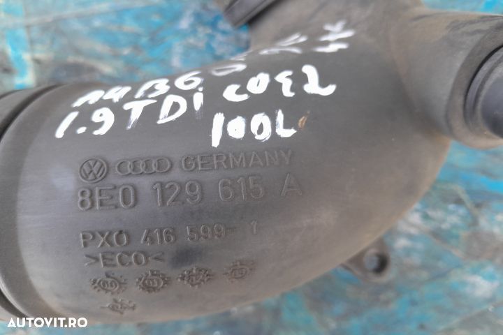 Furtun intercooler 8E0129615A 8E0129615A Audi A4 B6 [2000 - 2005] Ava - 3