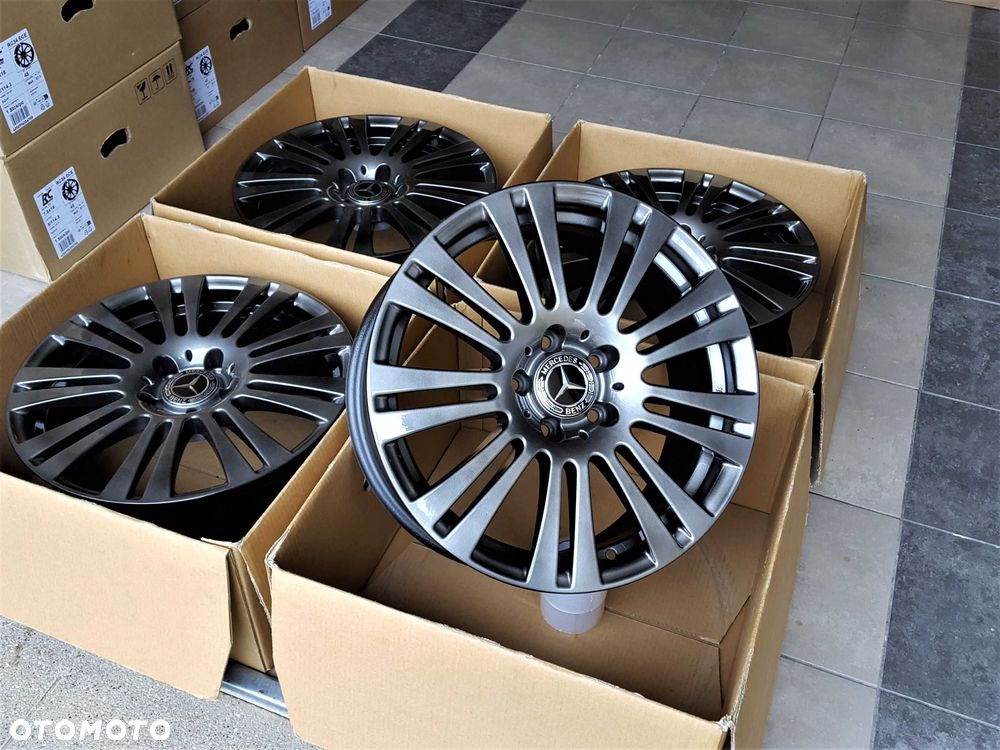 Alufelgi 17 Chrom Shadow! Mercedes A B C E CLA GLA V Vito Viano 5x112 834# - 2