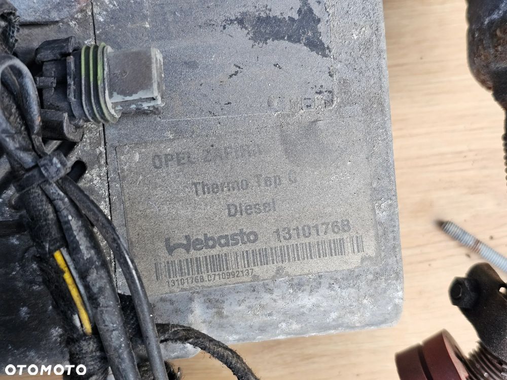 WEBASTO INSTALACJA OGRZEWANIE POSTOJOWE OPEL ASTRA H ZAFIRA B DIESEL 1310176 - 9