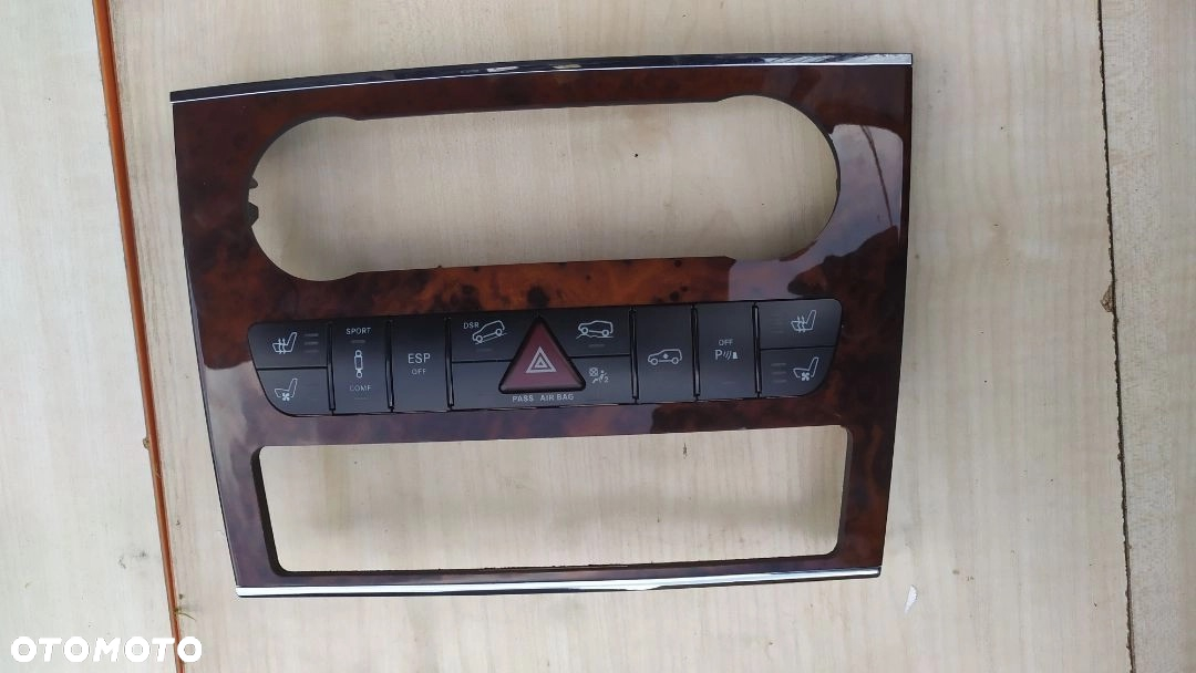 MERCEDES ML GL 164 r 251 panel klimatyzacji drewno   dekor - 14