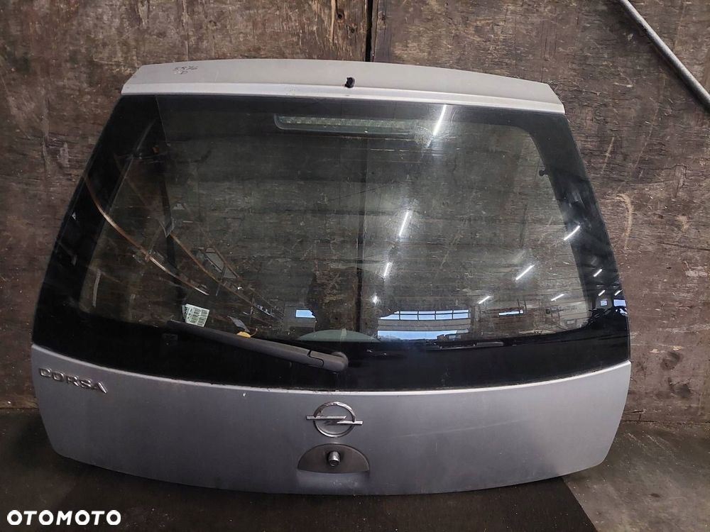 KOMPLETNY TYŁ OPEL CORSA C Z147 KLAPA ZDERZAK LAMPY - 8
