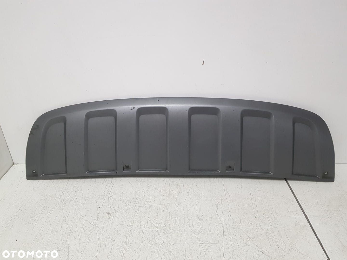 SPOILER PRZÓD ZDERZAKA PRZEDNIEGO AUDI Q7 I 1 LIFT 09-15 ORYGINALNY 4L0807733B - 2