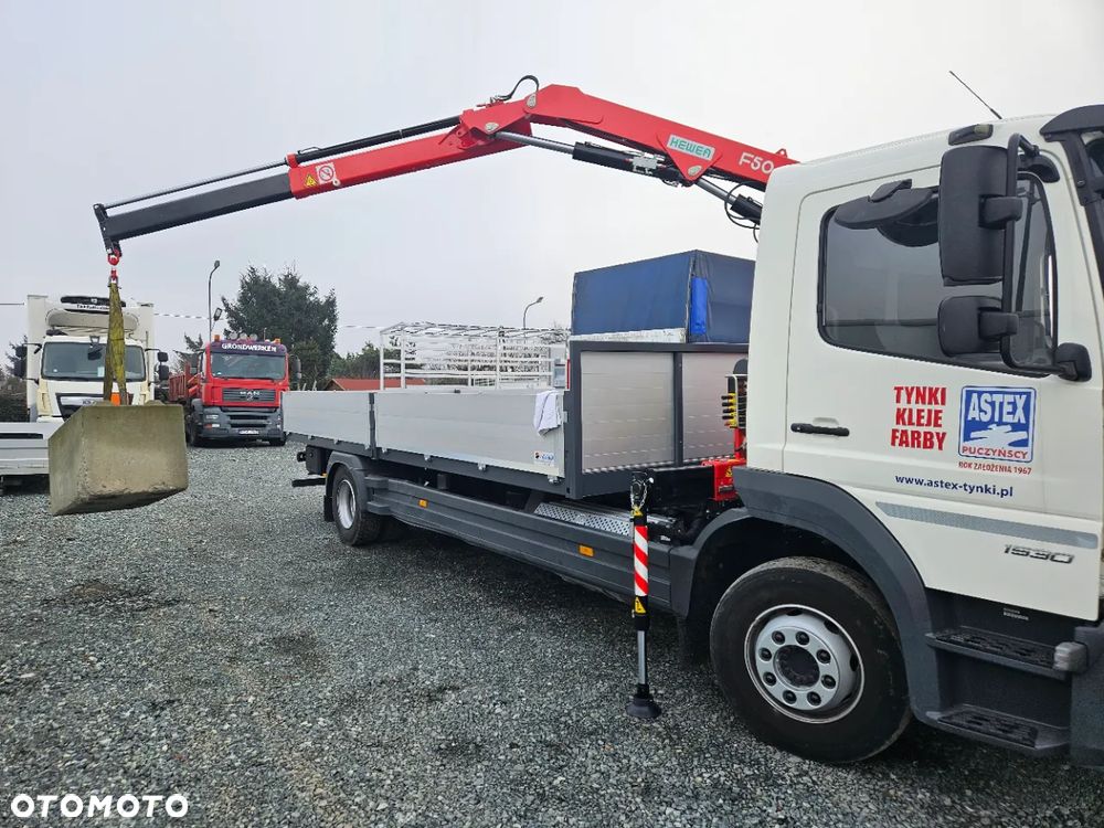 Iveco 70c 72c18 skrzynia wywrotka, żuraw HDS - 7