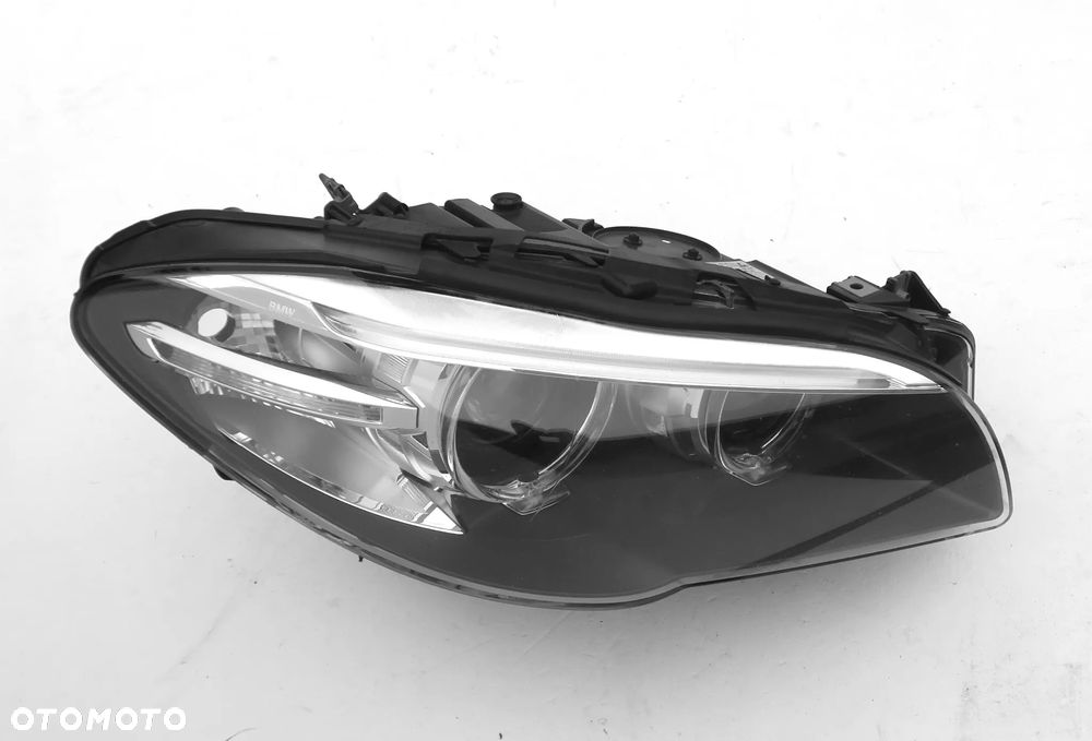 BMW 5 LCi F10 F11 2013 - reflektory Bi XENON L+R nieskrętne PARA ORYGINAŁ - 2