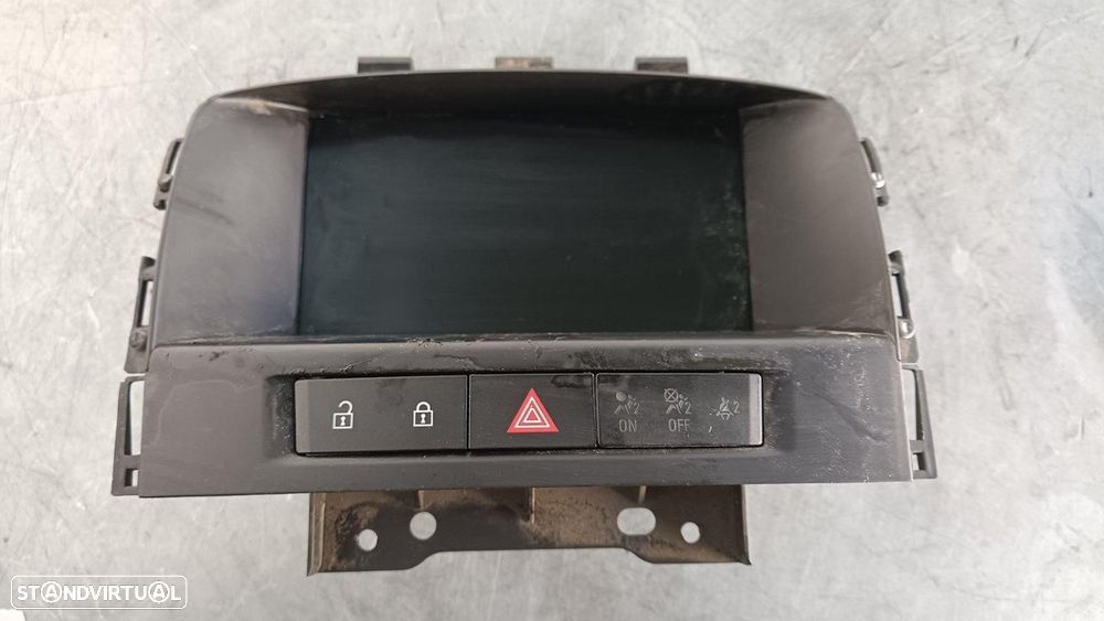 TELA/ECRÃ MULTIFUNÇÕES OPEL ASTRA J BERLINA 5P - 1