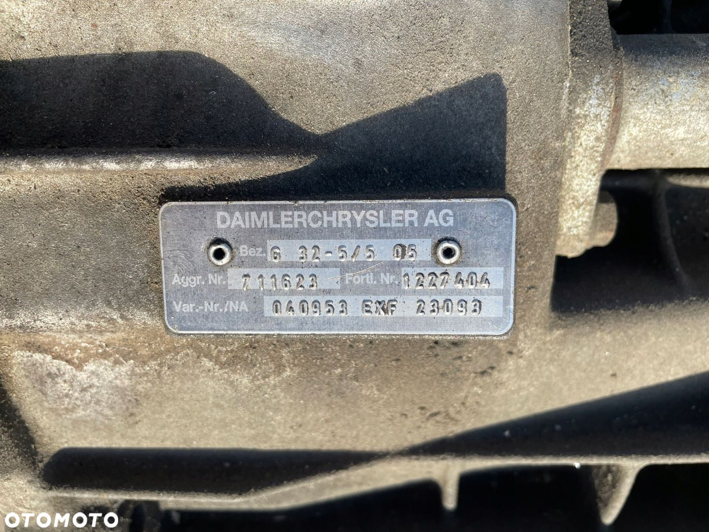 vw lt II 35 2.8 tdi skrzynia biegów manualna kod - EXF 711623 711.623 - 8