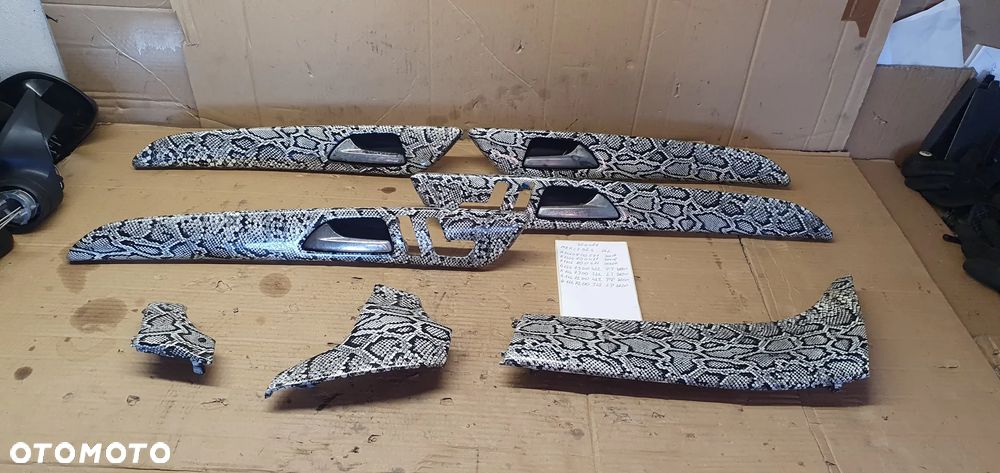 Listwa osłona dekor dekory komplet Mercedes GL X166 W166 - 9