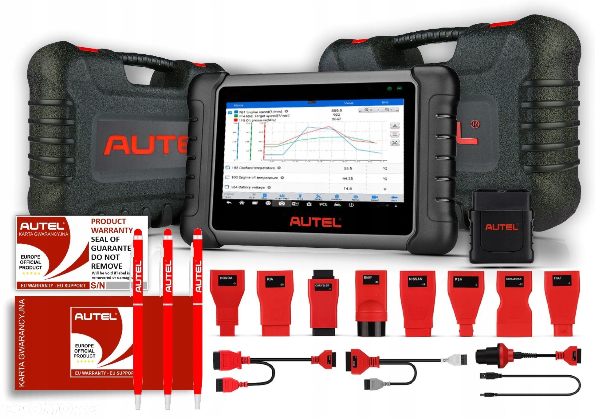 AUTEL MaxiDAS DS808 BT TESTER DIAGNOSTYCZNY - 1