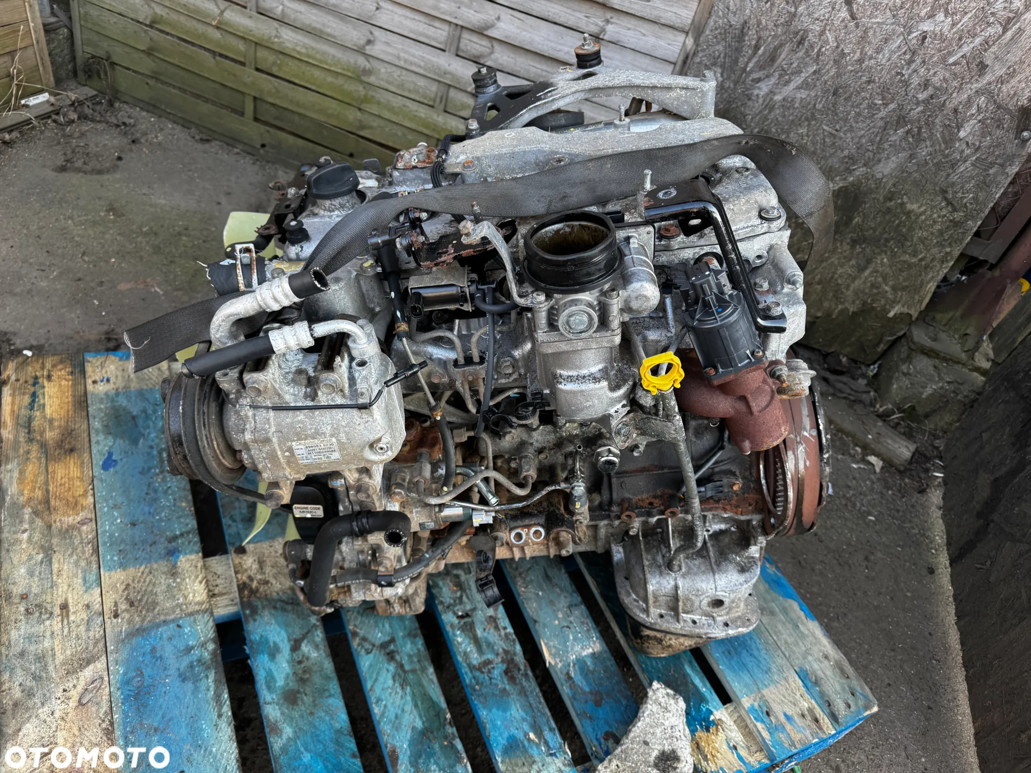 silnik 4jk1 2.5 isuzu d-max Euro 4 Kompletny 170 tys - 24