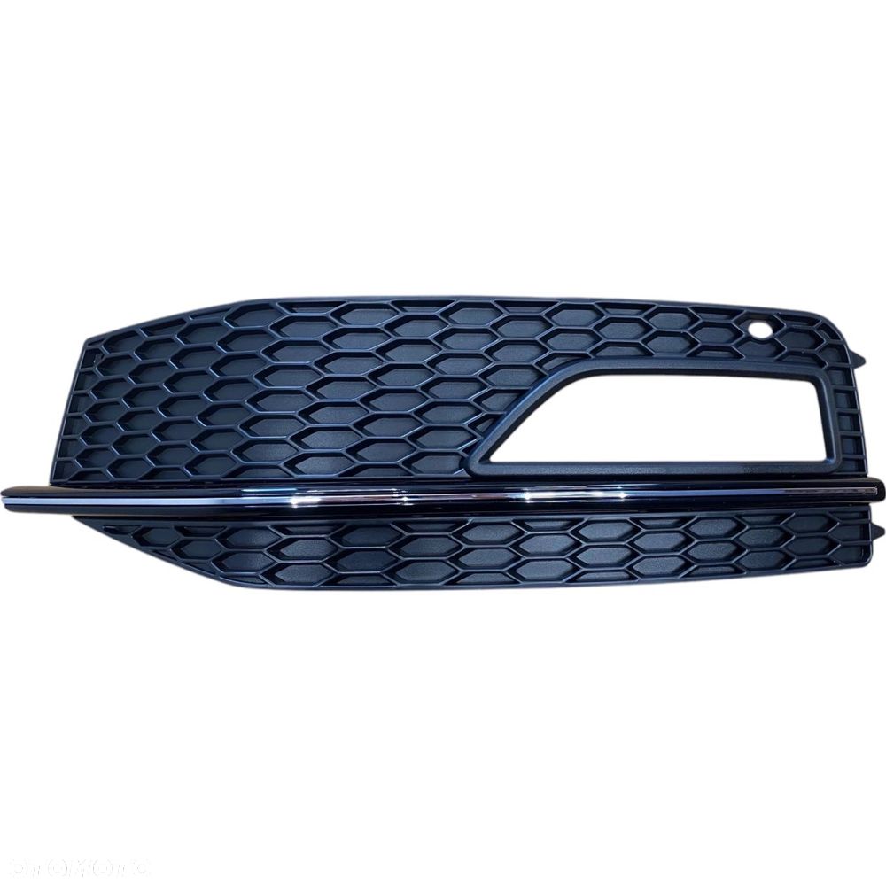 KPL x2 KRATKA PRAWA LEWA HALOGENU atrapa zderzaka AUDI A4 B8 S-Line 11-15 - 5