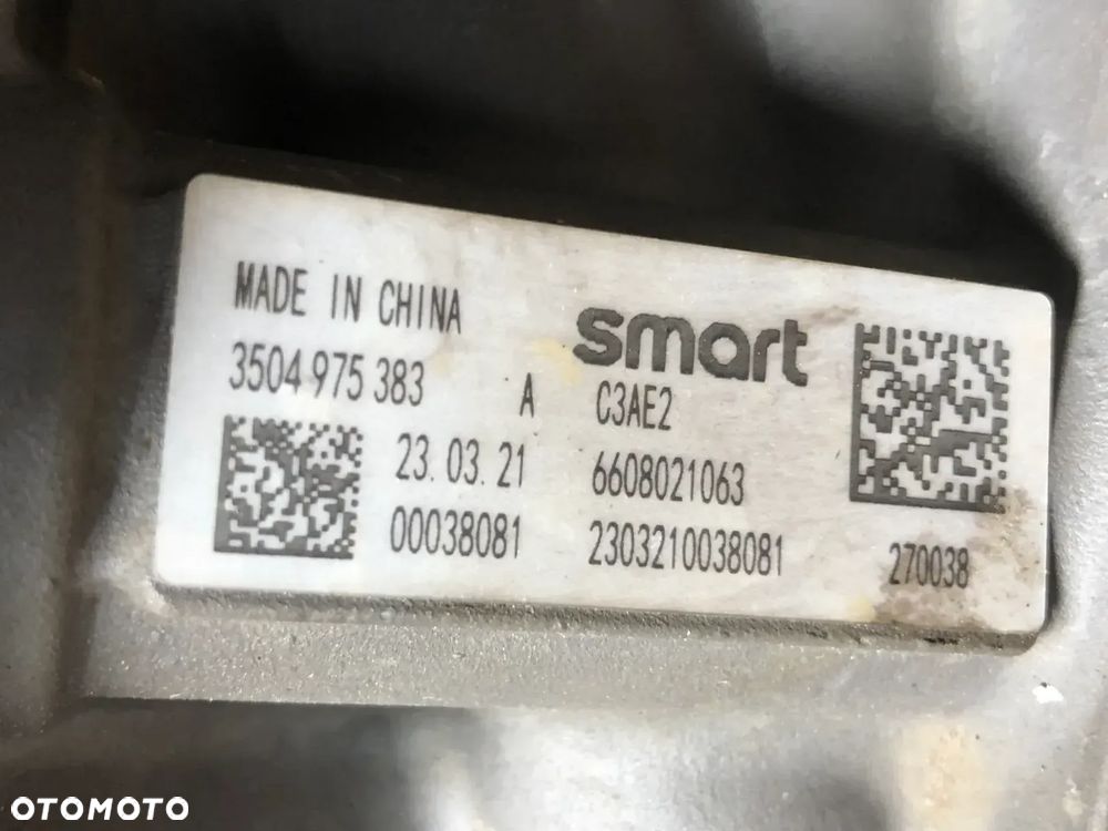UKŁAD KIEROWNICZY MAGLOWNICA SMART #3 23r ELEKTRYK  gwa - 2