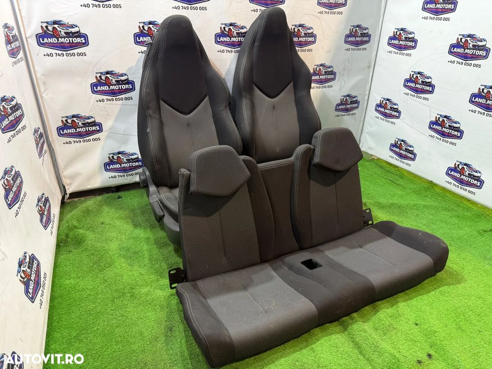 INTERIOR TEXTIL / SCAUNE + BANCHETE PEUGEOT RCZ 1.6 BENZINA 2010 / COUPE 2 USI 2009-2013 - 2