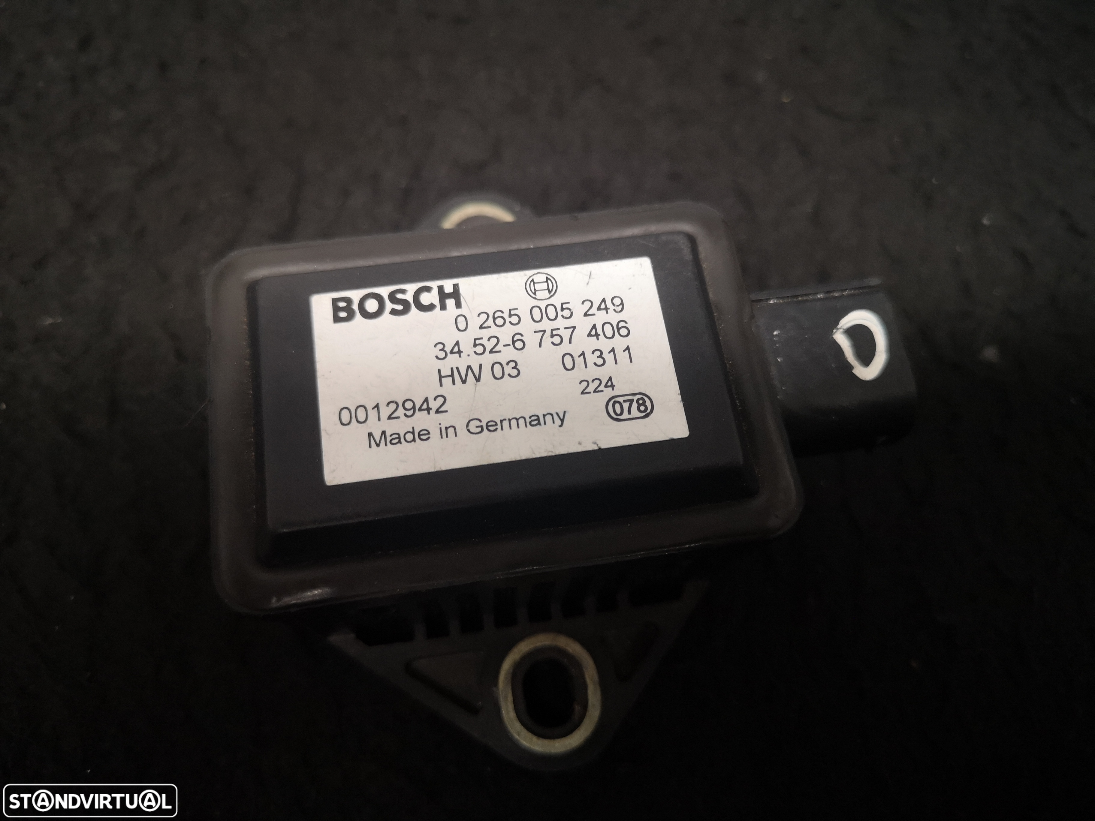 Sensor de ACELERAÇÃO  ESP bmw7 e65 e66  (3x no estoque) - 3