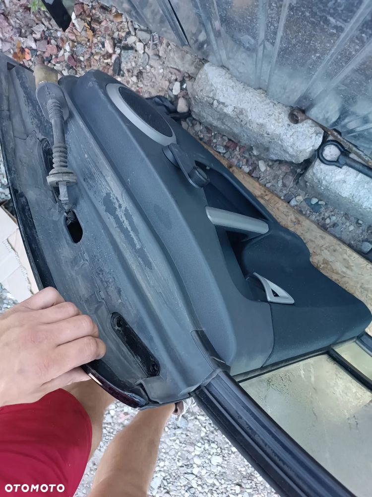 SMART 454 DRZWI TYŁ TYLNE LEWE  CZARNE - 3