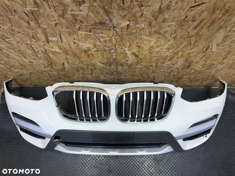zderzak przedni przÓd bmw x3 g01 alpineweiss a300 - 10