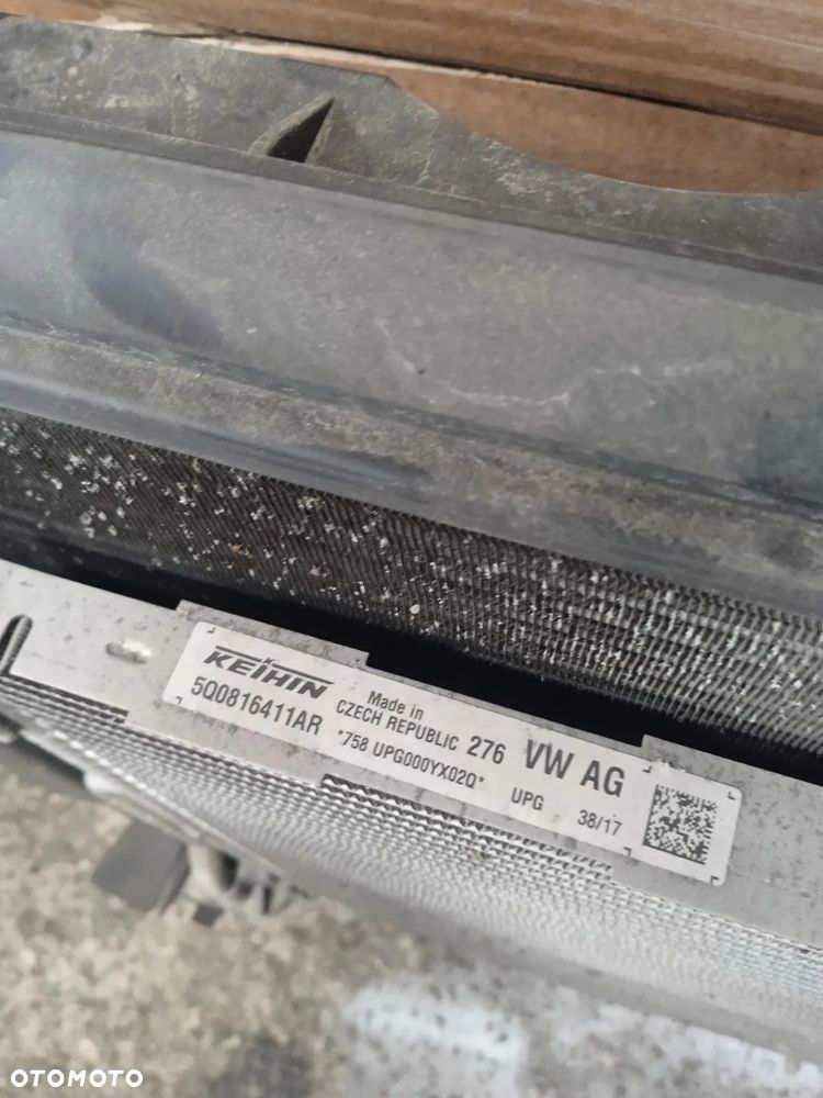 Komplet chłodnic 1.2TSI 5Q0121205AL 5Q0816411AR - 6