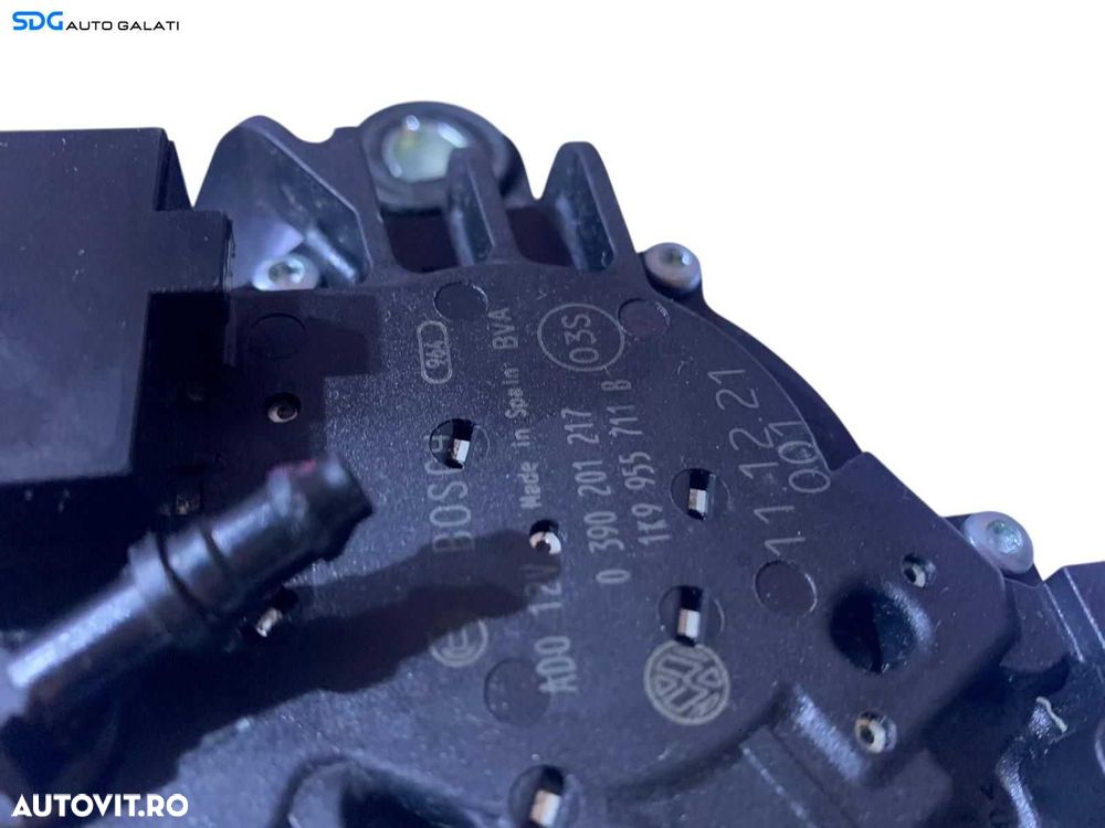 Motoras Stergator Geam Sticla Luneta Hayon Haion Portbagaj VW Golf 6 Break Variant Combi 2008 - 2014 Cod 1K9955711A 1K9955711B 0390201217 [B4323] - 6