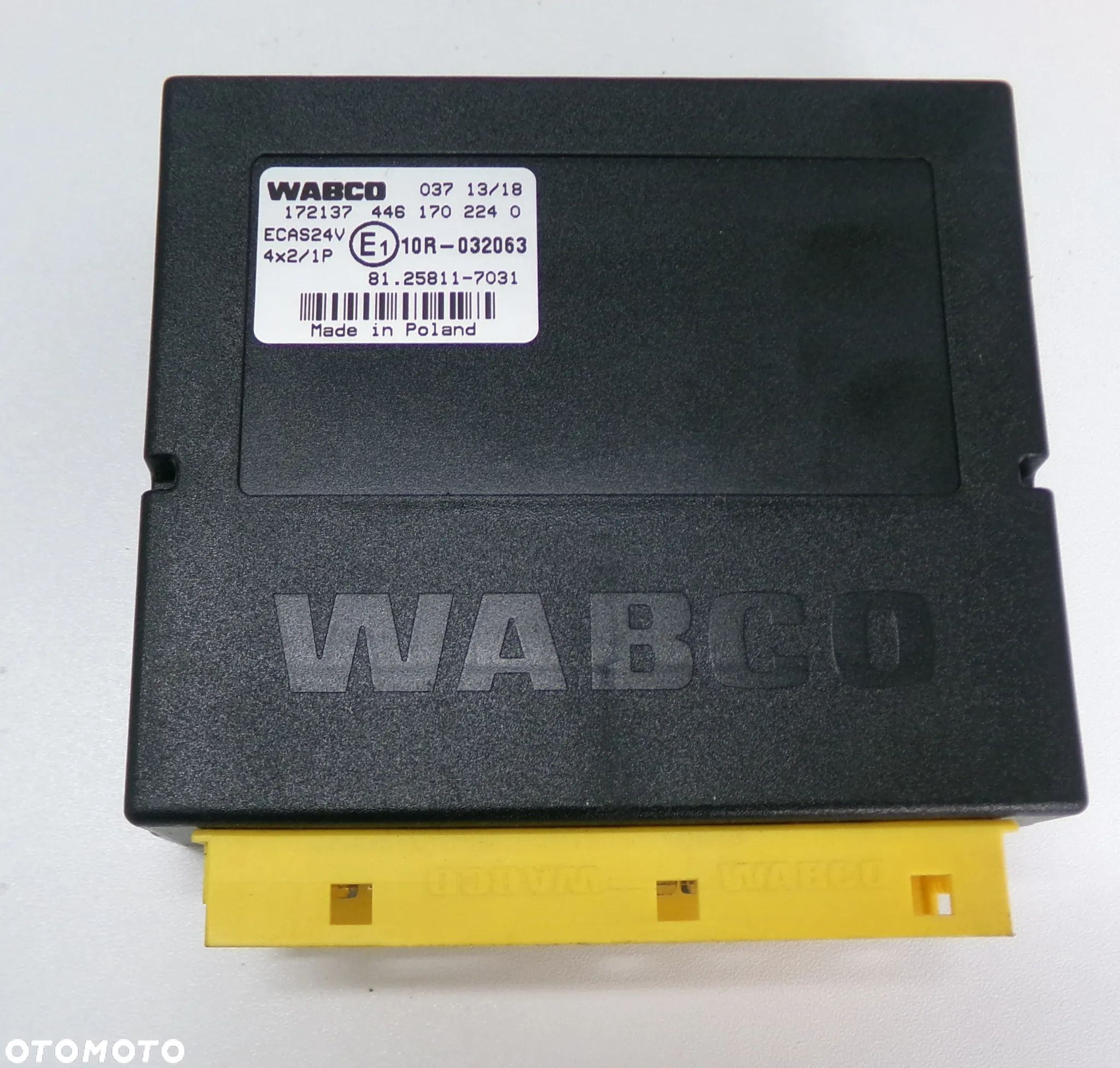 STEROWNIK WABCO ECAS 24V MAN TGX TGS EURO 6  81258117031  4461702240 - 1