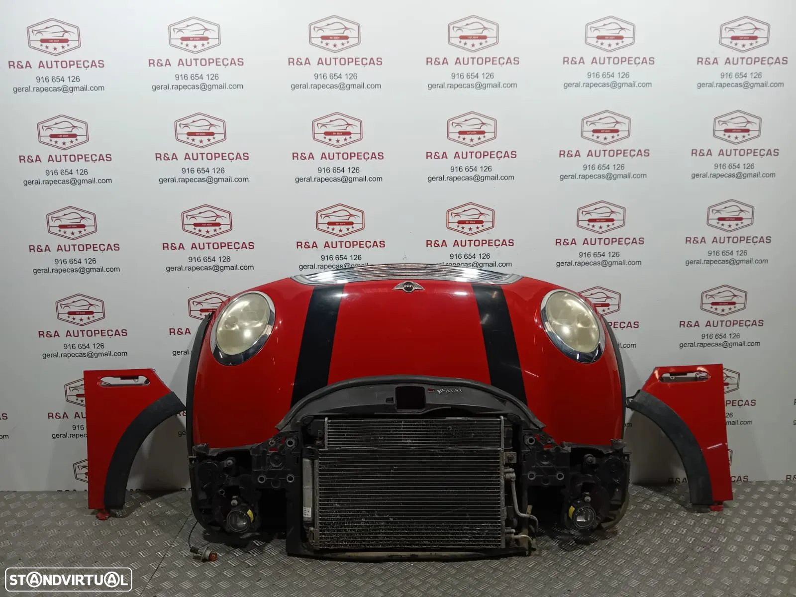 Frente Completa Mini Cooper One R50 R52 R53 Facelift LCi - 5