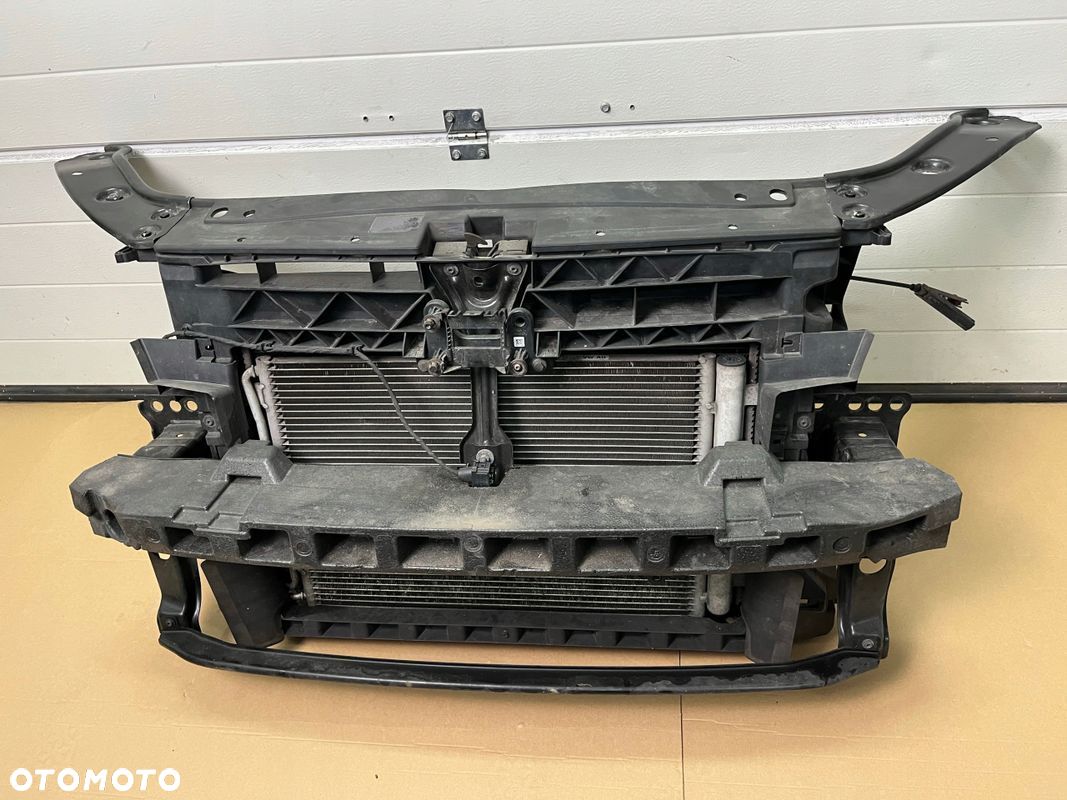 PAS PRZEDNI VW CADDY 2K5 1.4TSI KOMPLET CHŁODNIC WZMOCNIENIE CZOŁOWE PRZÓD - 1