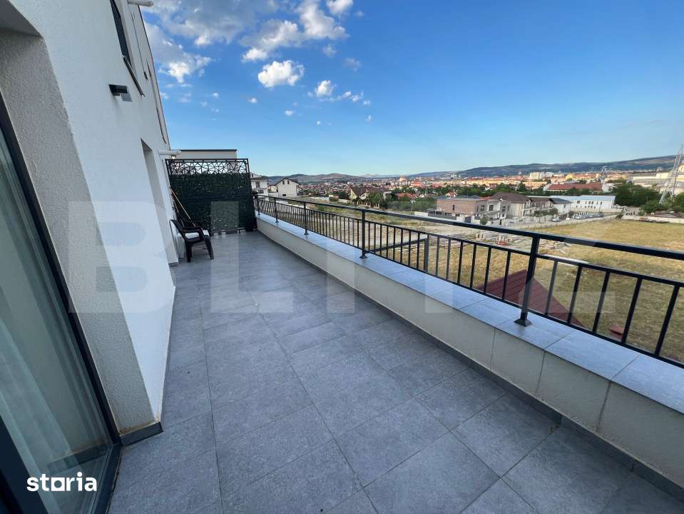 Apartament modern cu terasa de 15 m2 si priveliste panoramica – 58 m — fotografia 3
