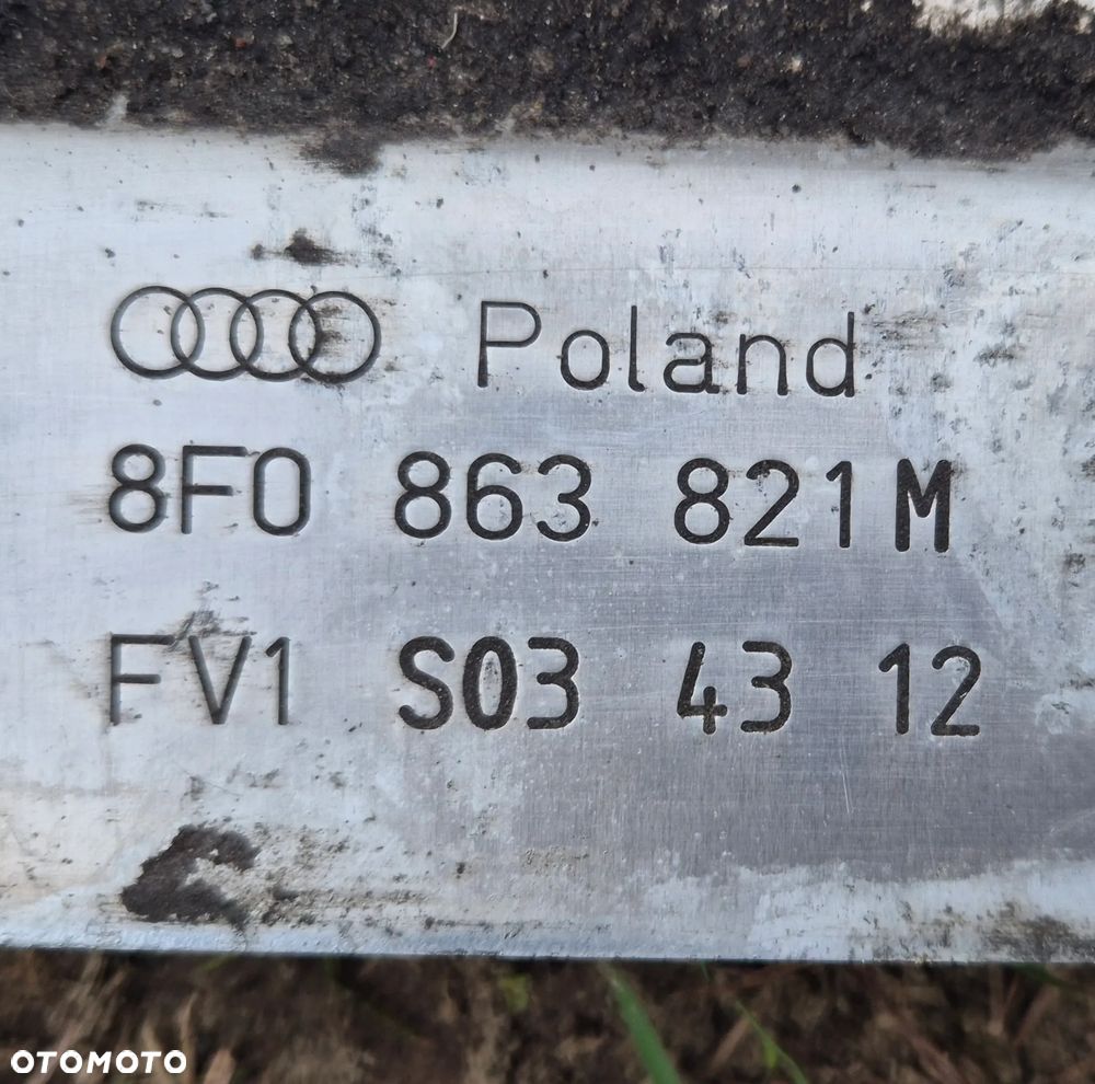 8F0863821M Oslona ALUMINIOWA Pod Silnik Audi A5 S5 8T 8F LIFT - 2