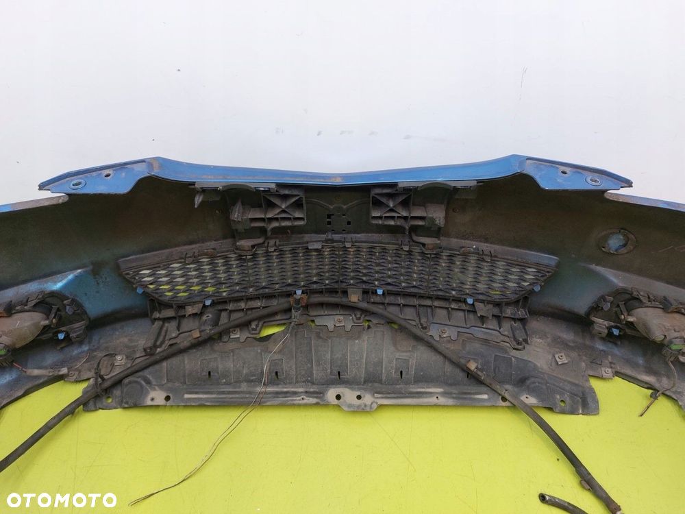 Zderzak przód przedni Mazda 3 I 2003-2006 PRZED LIFT 27b Niebieski HALOGENY - 8