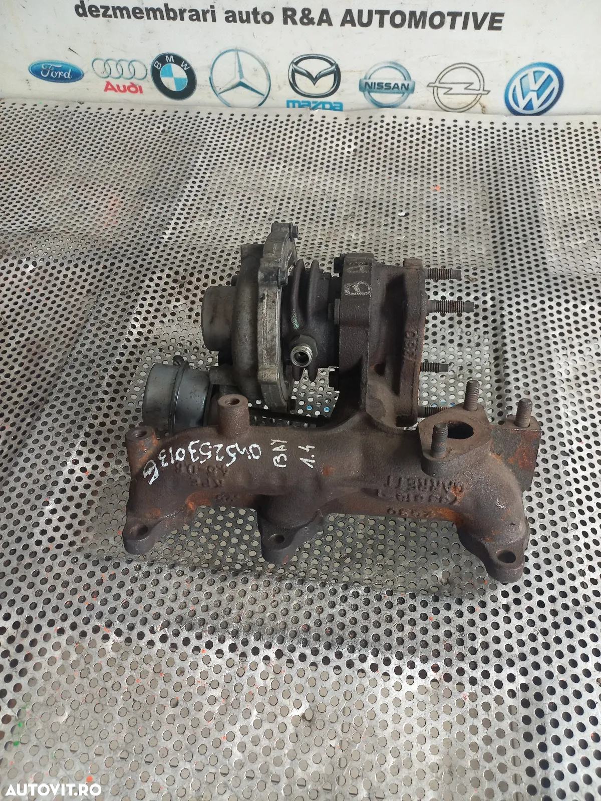 Turbo Turbina Vw Seat Skoda 1.4 Tdi Cod G Polo Fabia Fox Lupo Ibiza - Dezmembrari Arad - 3